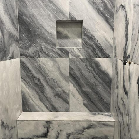 shower-tile-big-marble-squares-remodel-bench